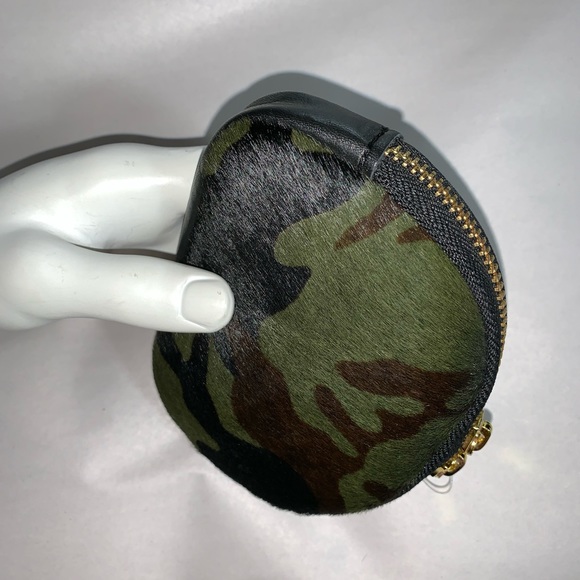 NWT designer original pony hide & calfskin CLUTCH - Picture 7 of 8